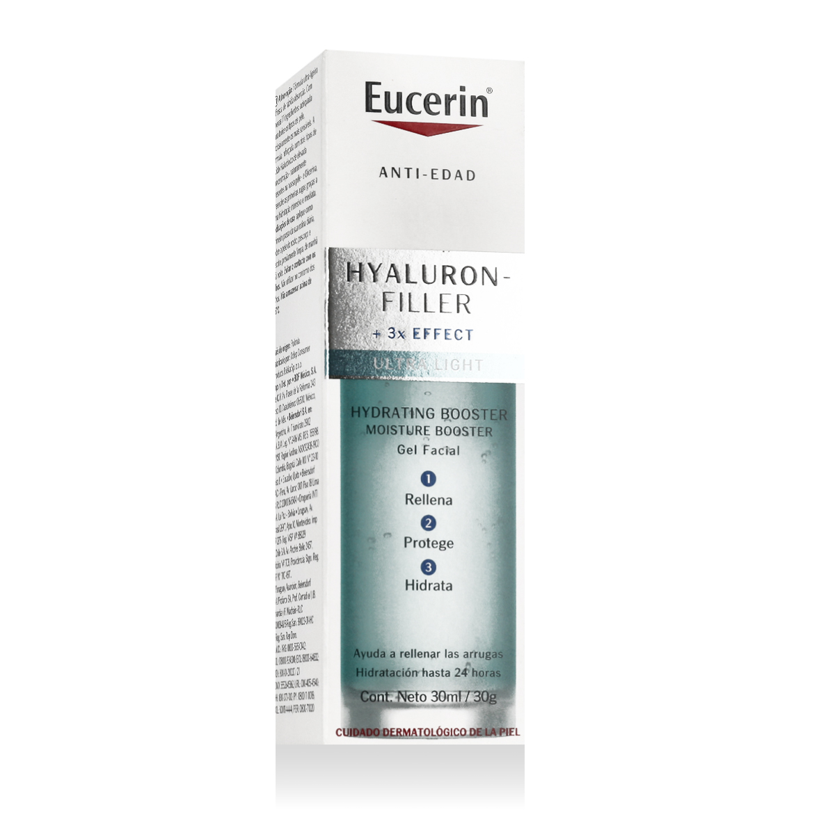 Eucerin Hyaluron-Filler + 3x Effect Hydra Boost Serum 30ml Veido serumas