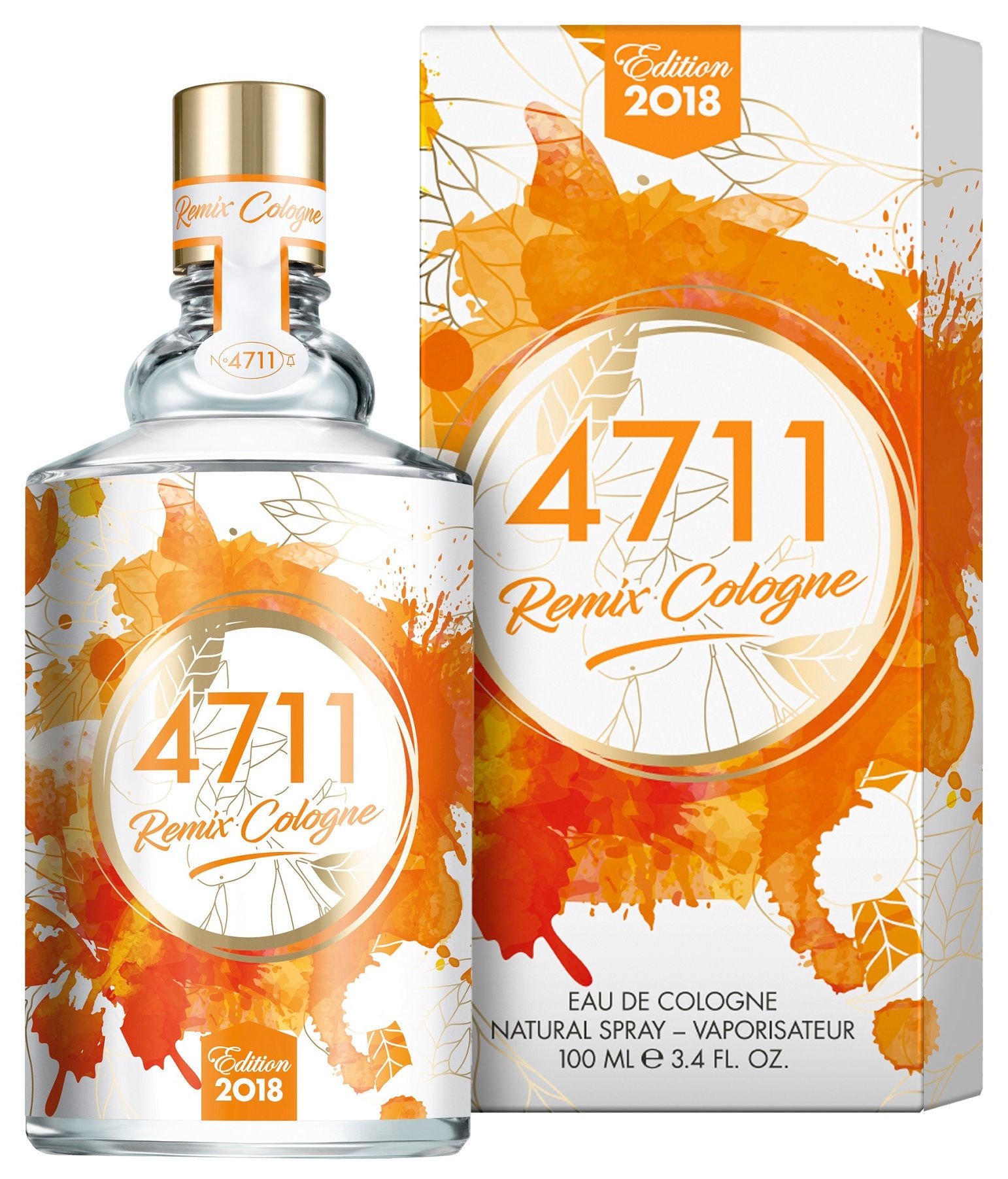 4711 Remix Cologne Orange Edition EDC U 100 ml Tester 100 Kvepalai