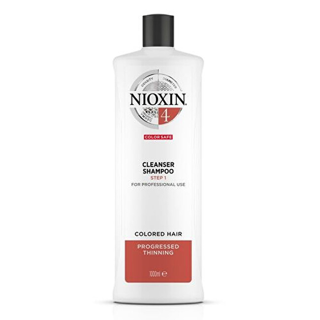 Nioxin System 4 Scalp + Hair Shampoo 1000ml &scaron;ampūnas