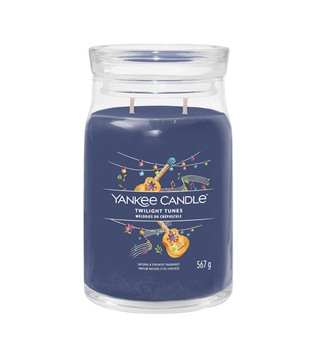 Yankee Candle Signature Twilight Tunes 567g kvepianti žvakė