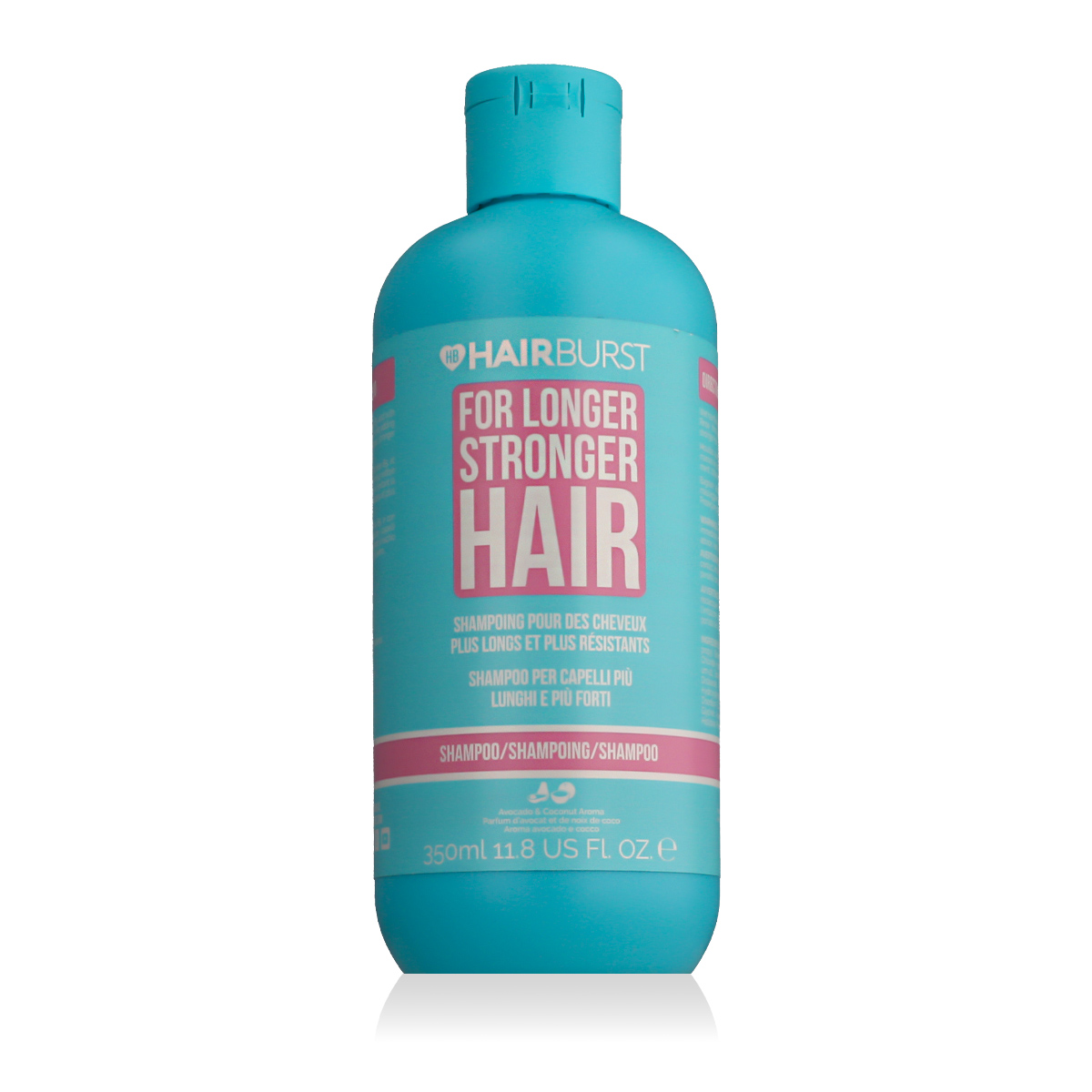 Hairburst Longer Stronger Hair Shampoo For All Hair Types 350ml &scaron;ampūnas