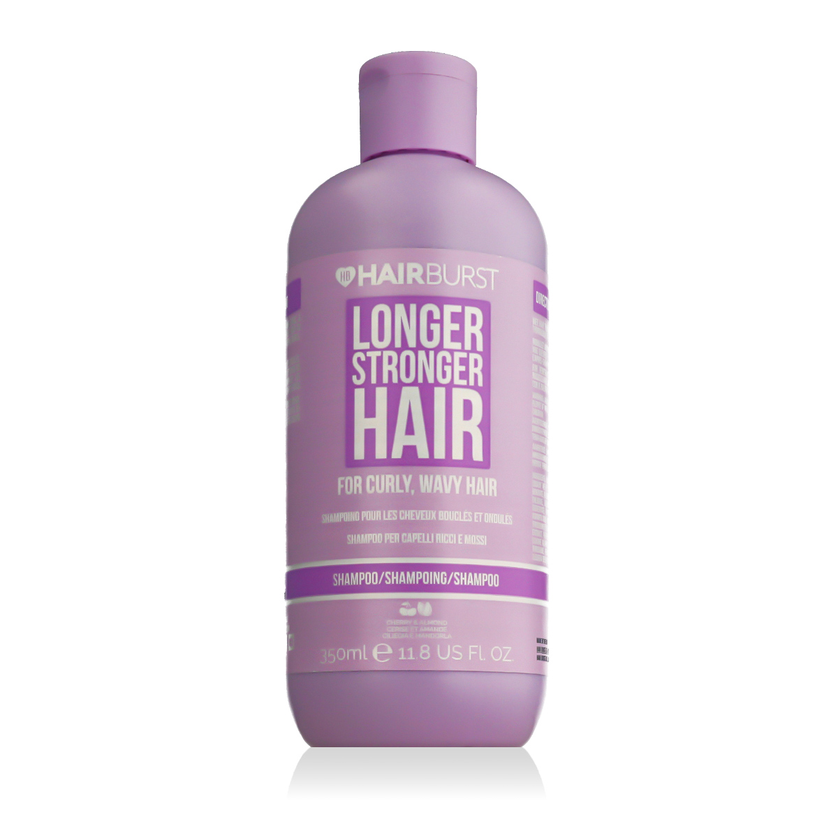 Hairburst Longer Stronger Hair Shampoo For Curly, Wavy Hair 350ml &scaron;ampūnas
