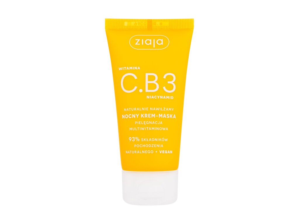 Ziaja Vitamin C.B3 Niacinamide Night Cream-Mask 50 ml 50