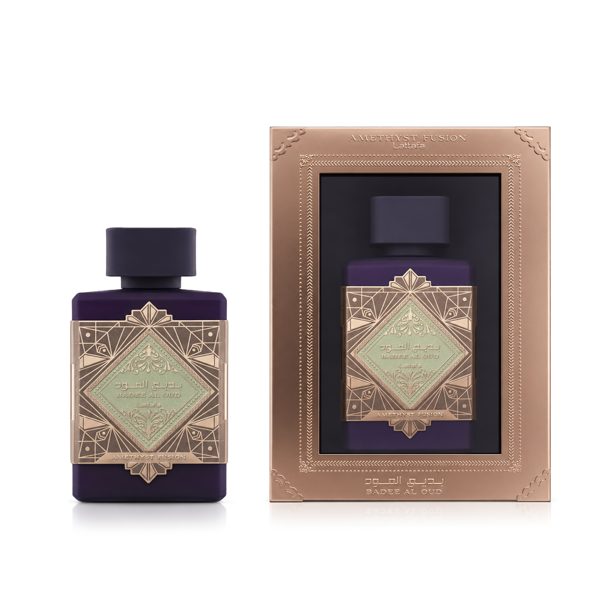 Lattafa Bade`e Al Oud Amethyst Fusion 100ml kvepalai Unisex EDP