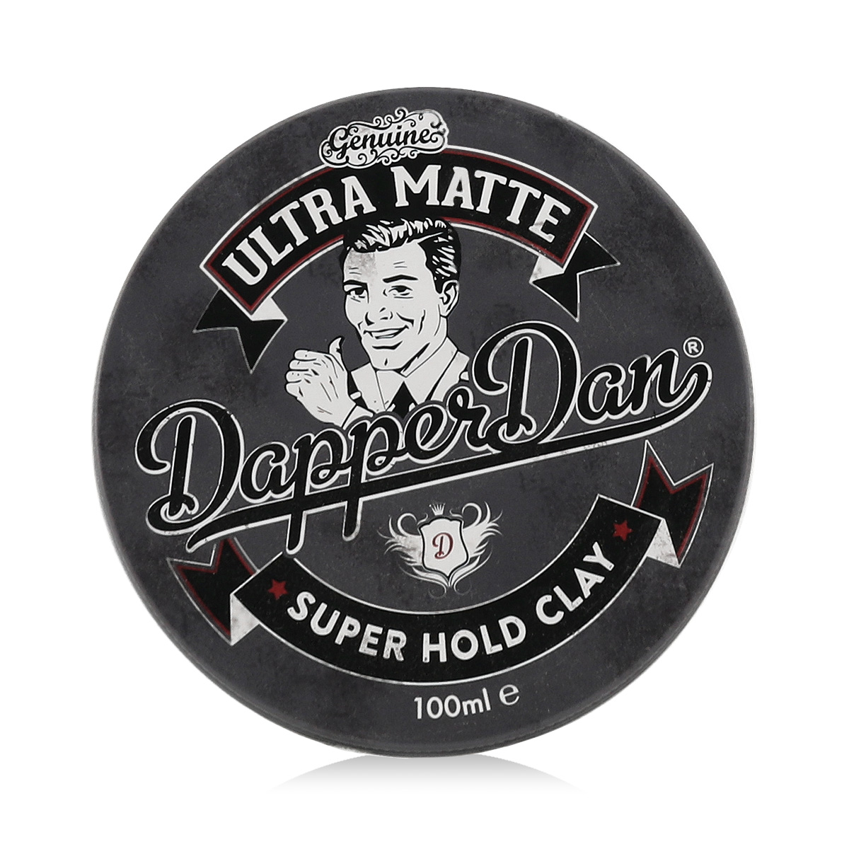 Dapper Dan Ultra Matte Clay 100ml fiksatorius plaukų modeliavimui