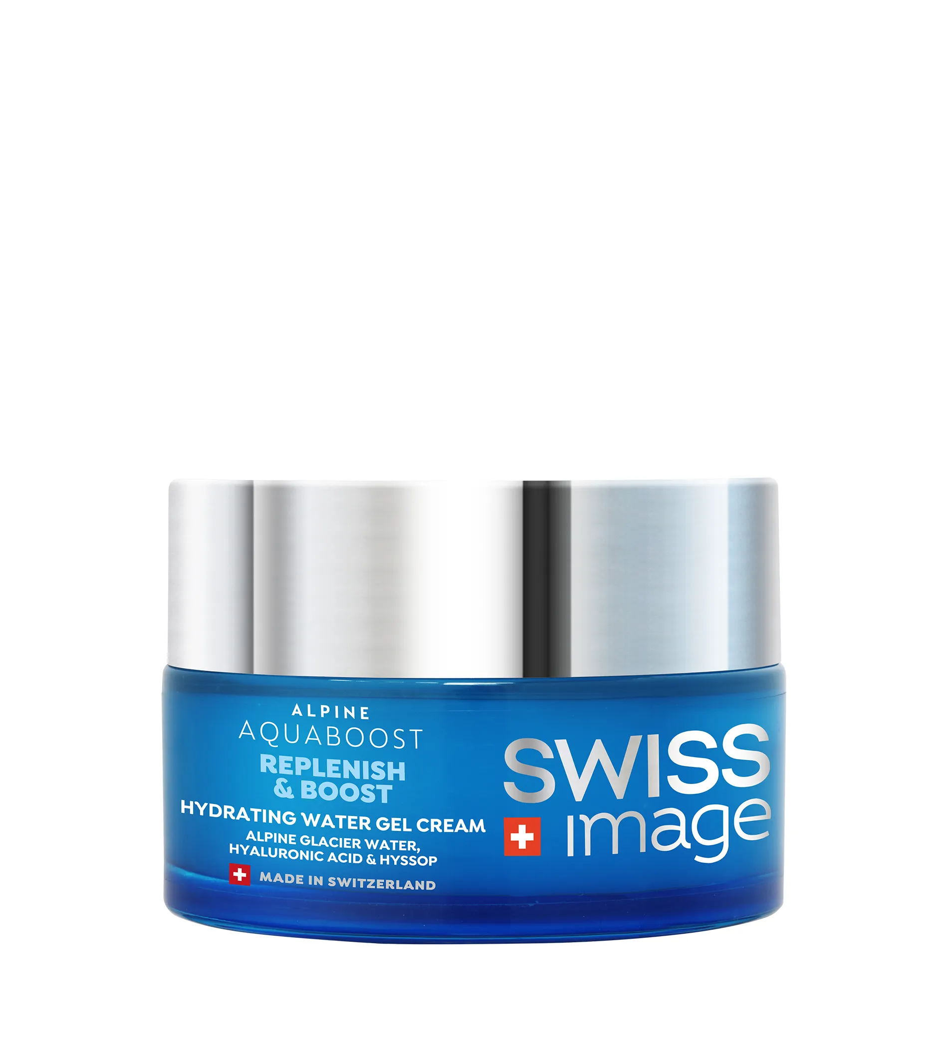 Swiss Image Alpine Aquaboost Replenish & Boost Hydrating Water Gel Cream 50ml dieninis kremas
