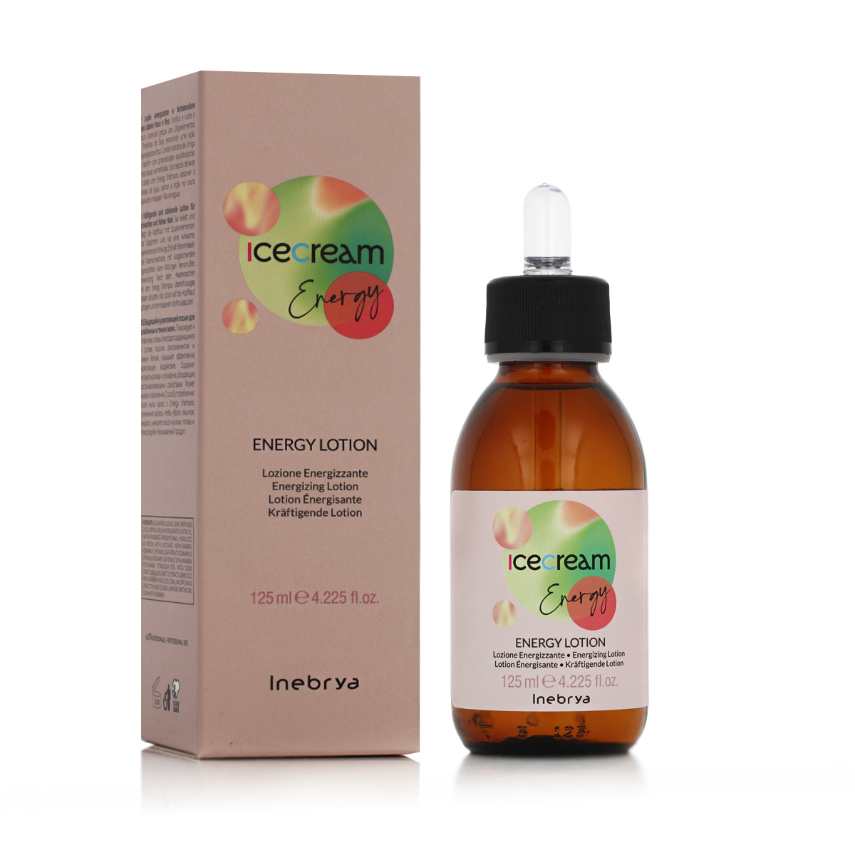 Inebrya Ice Cream Energy Lotion 125ml plaukų serumas