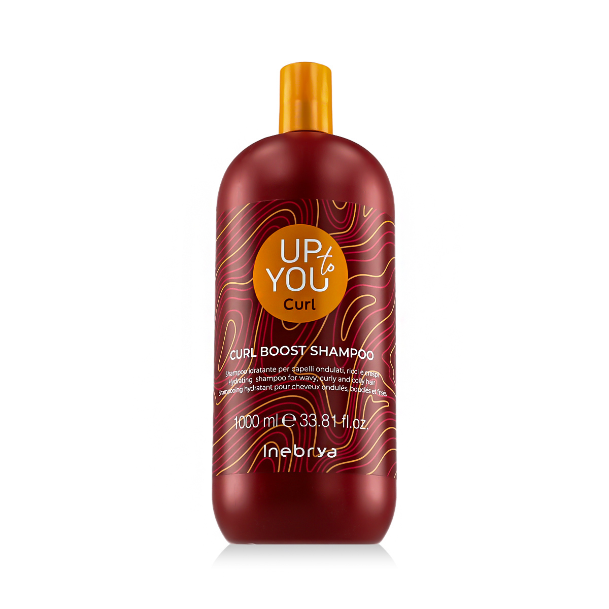 Inebrya Up To You Curl Boost Shampoo 1000ml &scaron;ampūnas