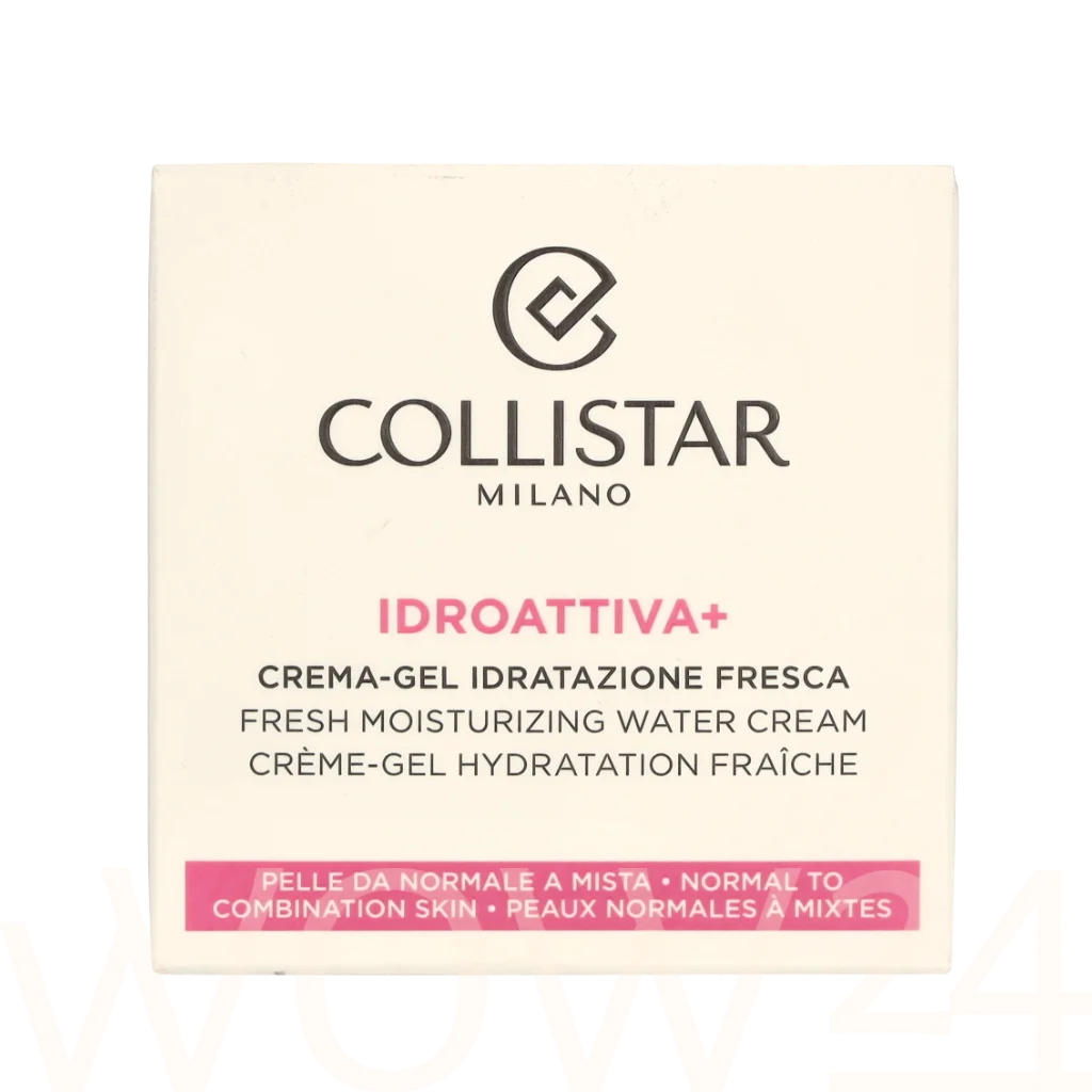 Collistar Idroattiva+ Fresh Moisturizing Water Cream 50ml dieninis kremas