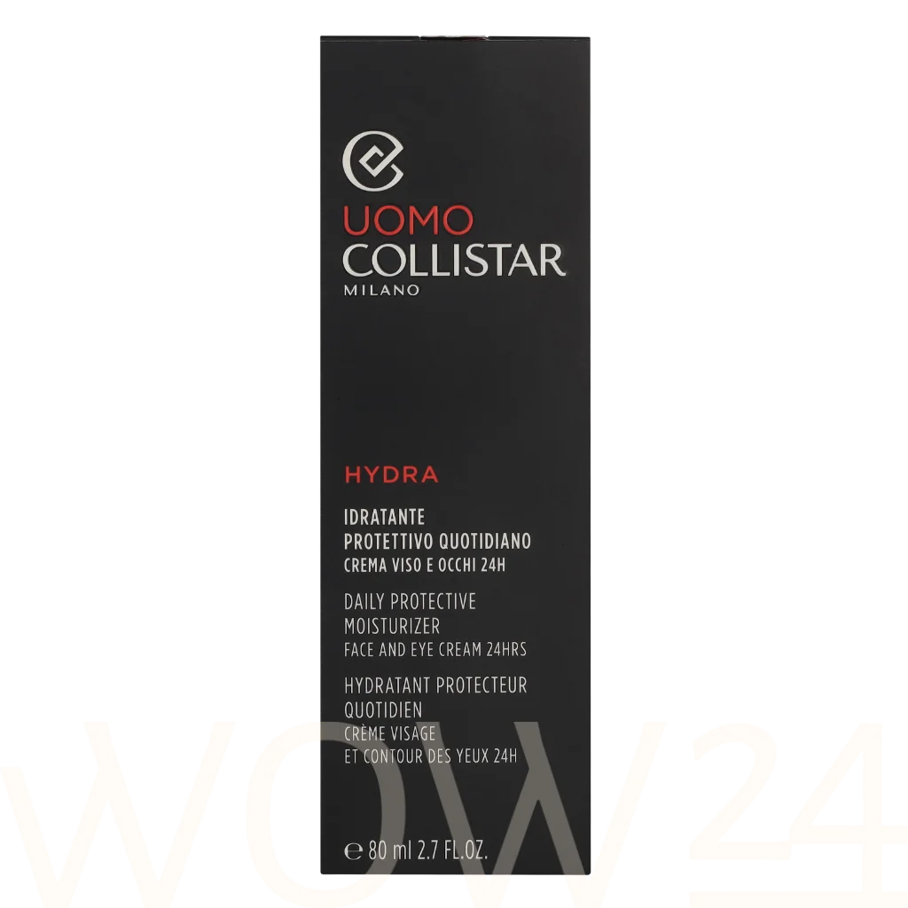 Collistar Man Line Daily Protective Moisturizer Face And Eye Cream 80ml dieninis kremas
