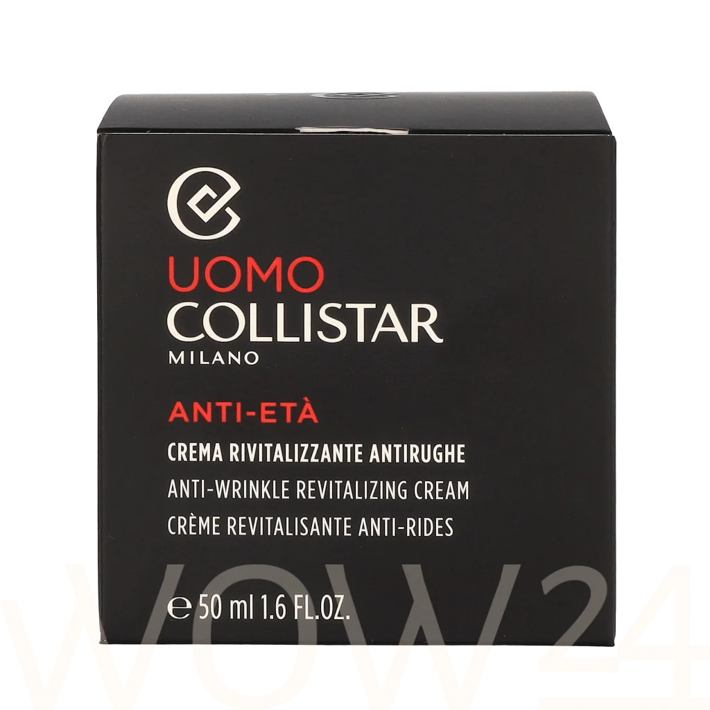 Collistar Man Revitalizing Anti-Wrinkle Cream 50ml dieninis kremas