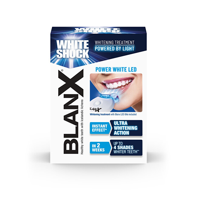 BlanX White Shock Blanx White Shock Set dantų pasta Rinkinys
