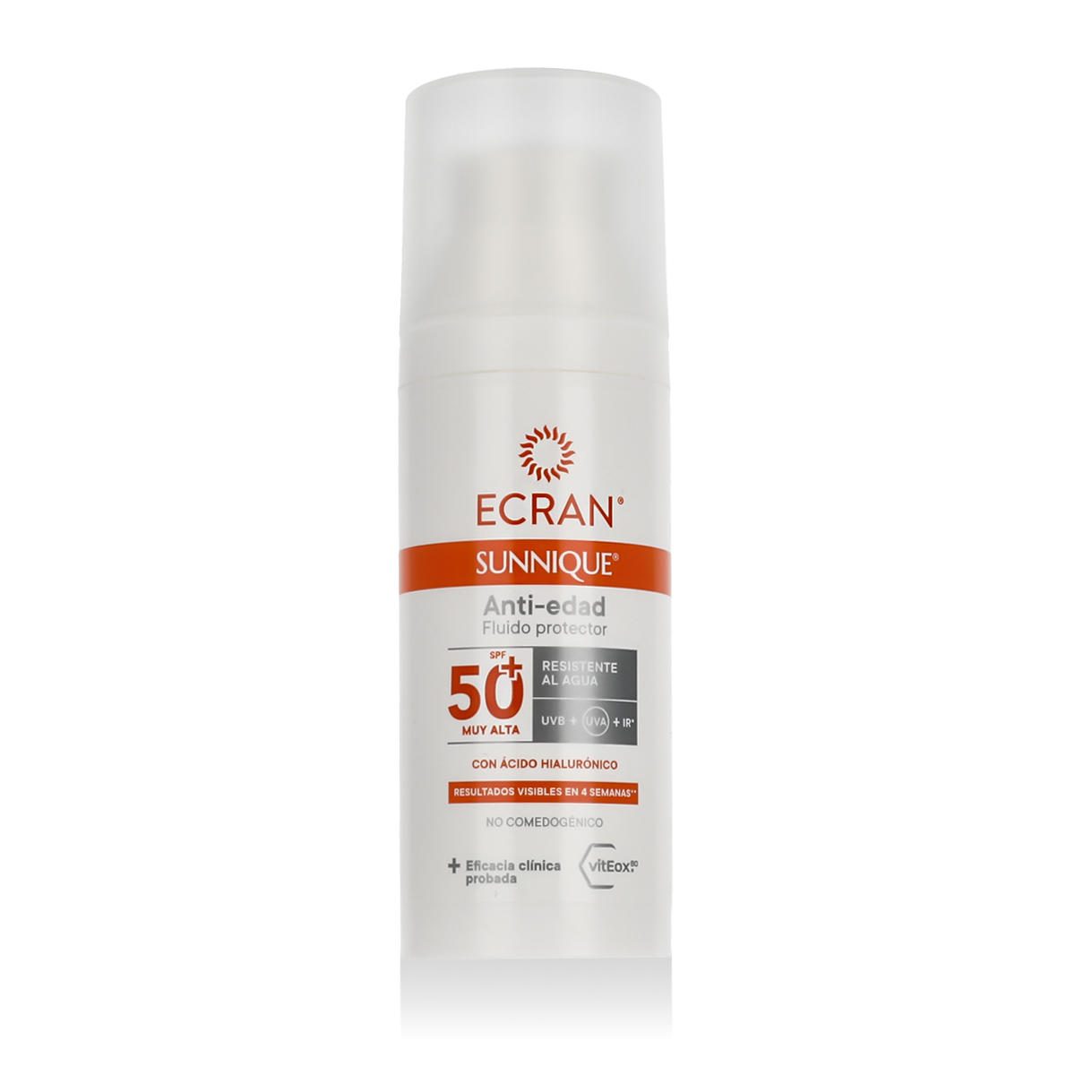 Ecran Sunnique Anti-Aging Protective Fluid 50ml veido apsauga