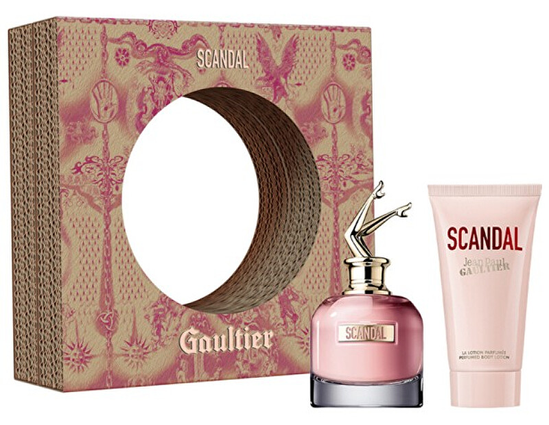 Jean P. Gaultier Scandal - EDP ​​50 ml + body lotion 75 ml 50ml Scandal - EDP ​​50 ml + body lotion 75 ml Kvepalai Moterims Rinkinys