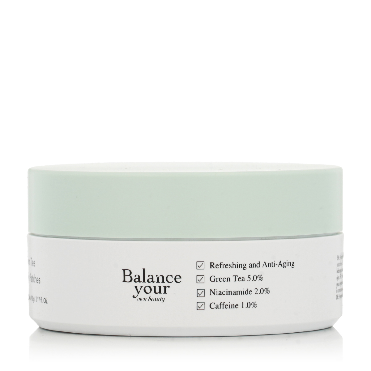 Ondo Beauty 36.5 BAN-JJAK Caffeine & Green Tea Antioxidant Eye Patches 90g paakių kaukė