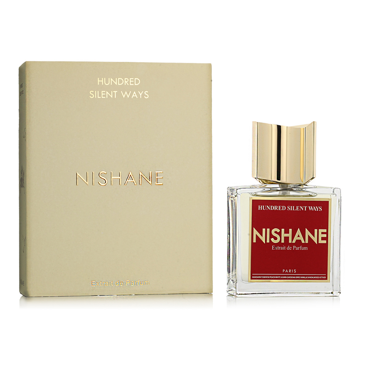 Nishane Hundred Silent Ways 50ml NI&Scaron;INIAI Kvepalai Unisex Perfume Extract