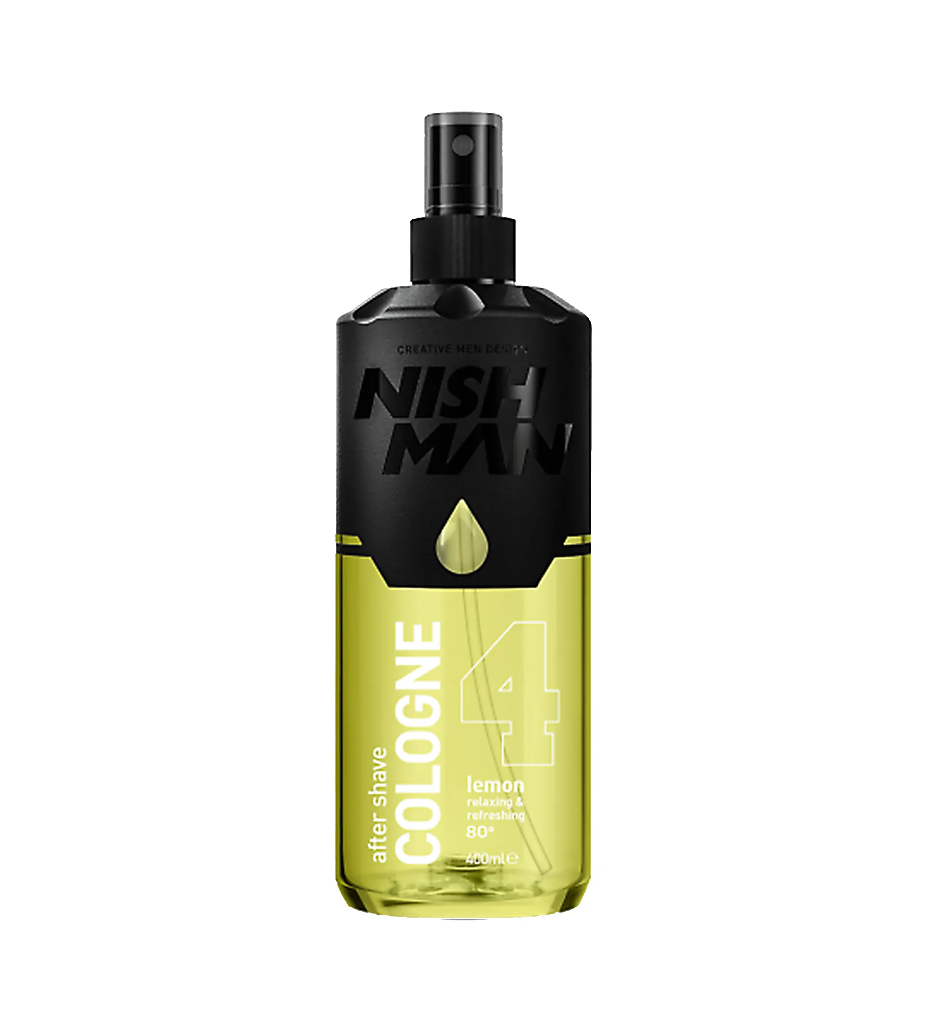 NISH MAN Lemon 04 400ml kvepalai Vyrams Cologne