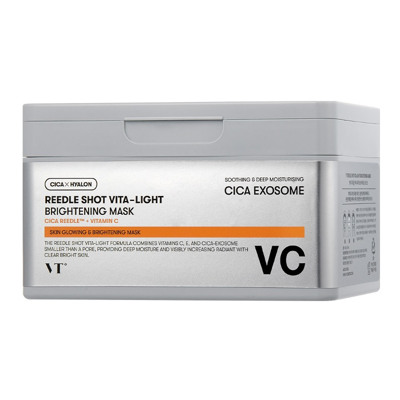 VT Cosmetics Reedle Shot Vita-Light Brightening Mask 30ml Veido kaukė