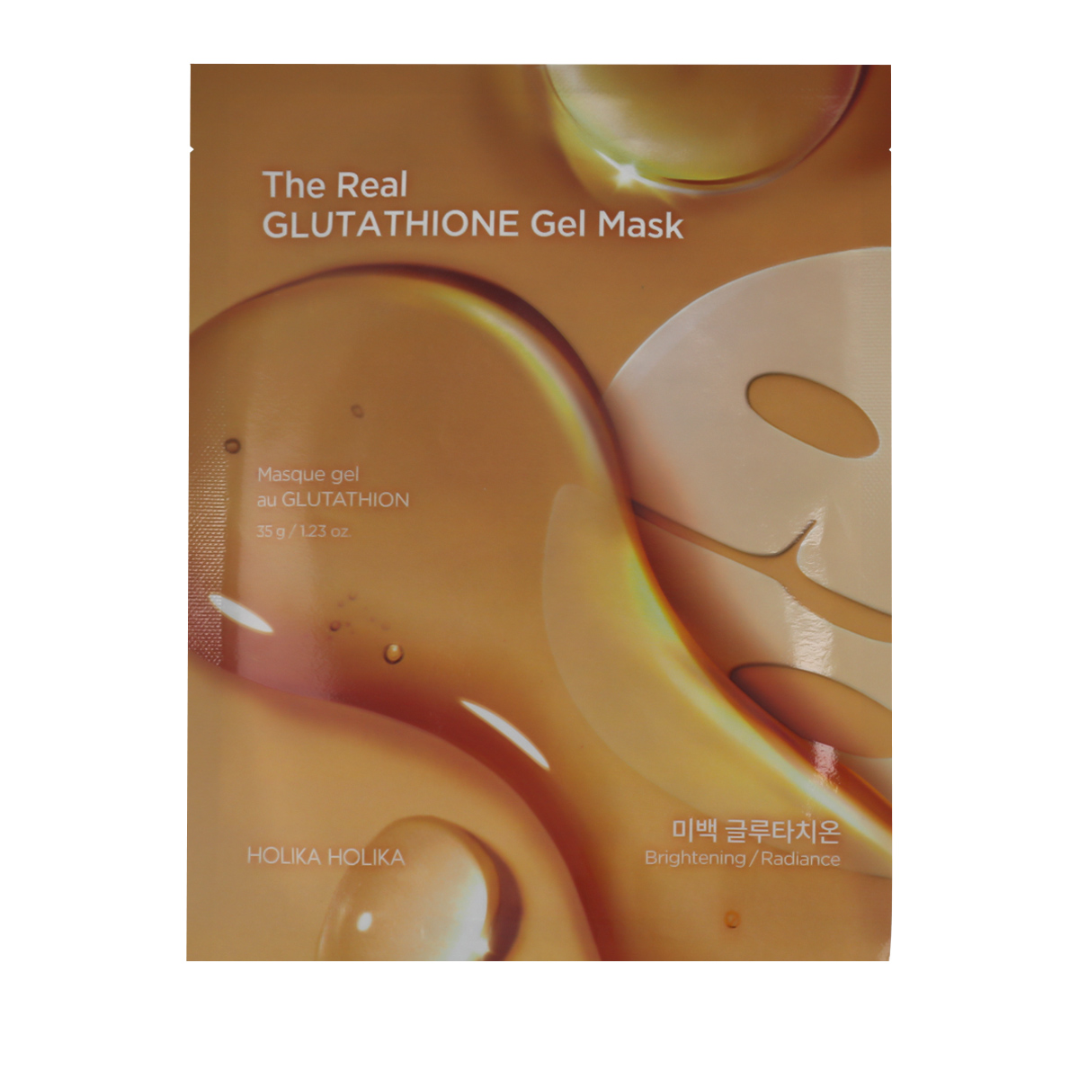Holika Holika The Real Glutathione Gel Mask 35g Veido kaukė