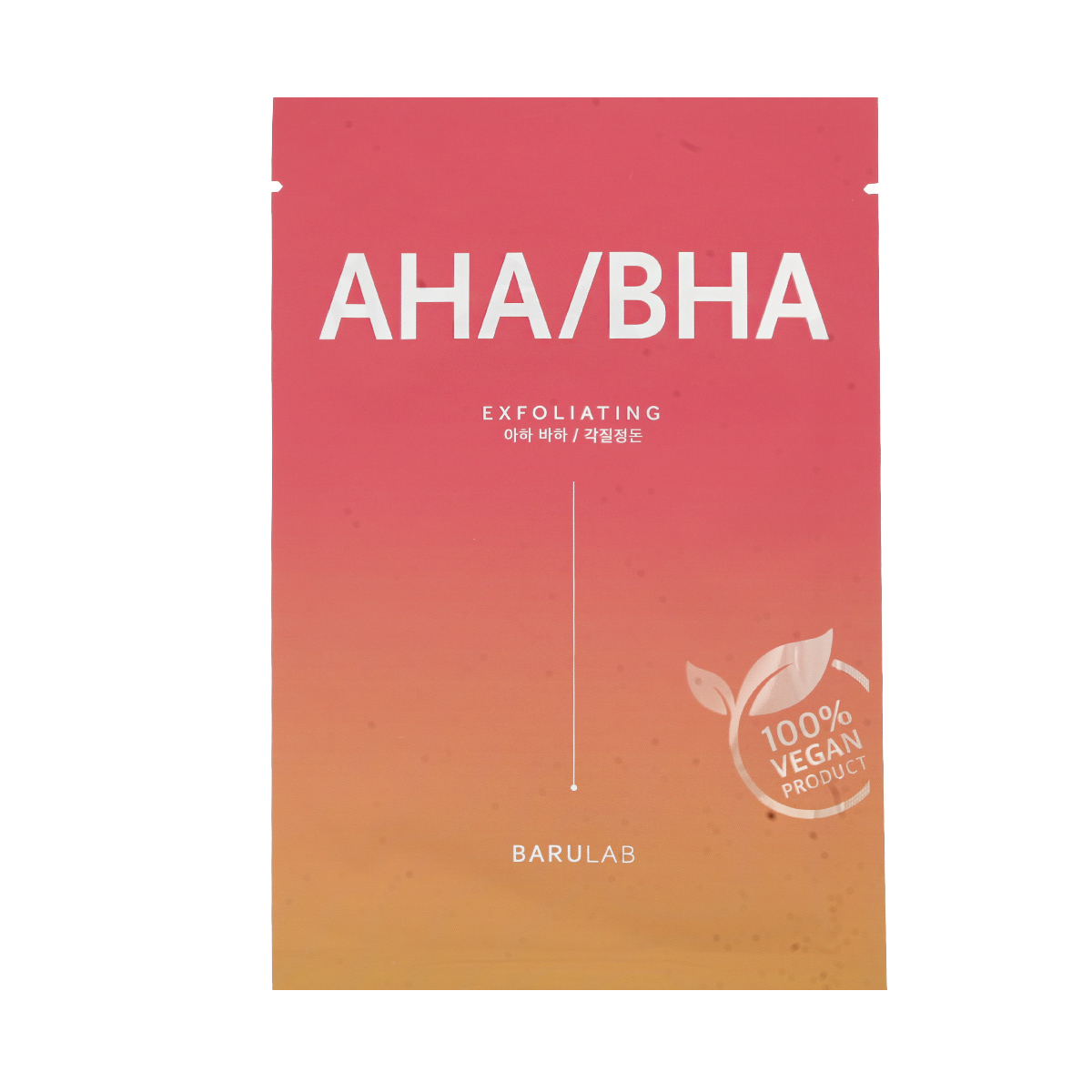 Barulab AHA/BHA Exfoliating Face Mask 23g Veido kaukė