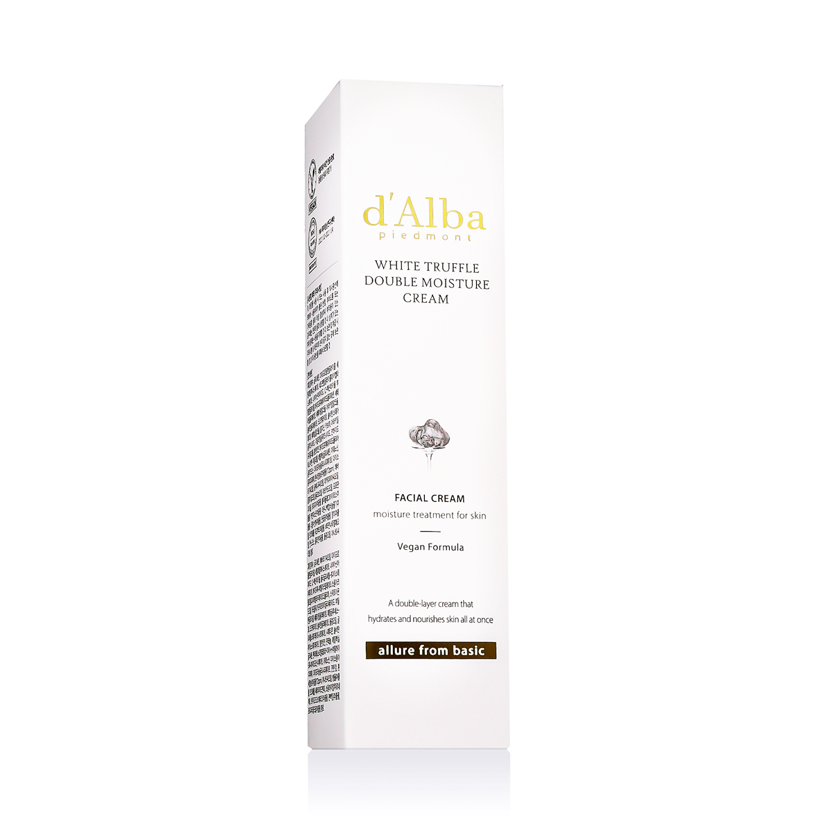 d'Alba White Truffle Double Moisture Cream 60ml dieninis kremas
