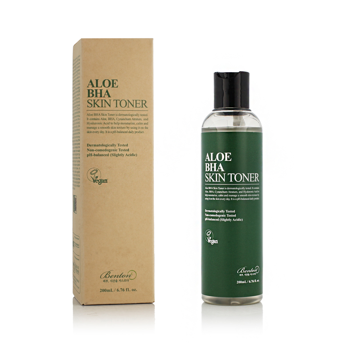 Benton Aloe BHA Skin Toner 300ml veido losjonas