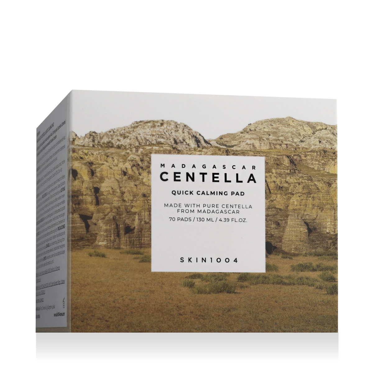 SKIN1004 Centella Quick Calming Pad 130 ml Raminamieji veido padeliai, 70 vnt SKIN1004 Centella Quick Calming Pad 130 ml Raminamieji veido padeliai, 70 vnt
