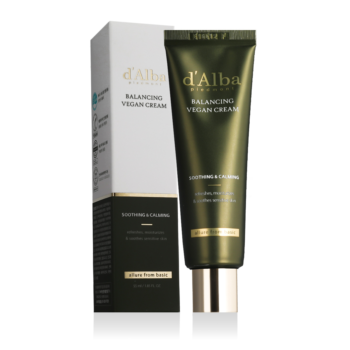 d'Alba Balancing Vegan Cream 55ml dieninis kremas