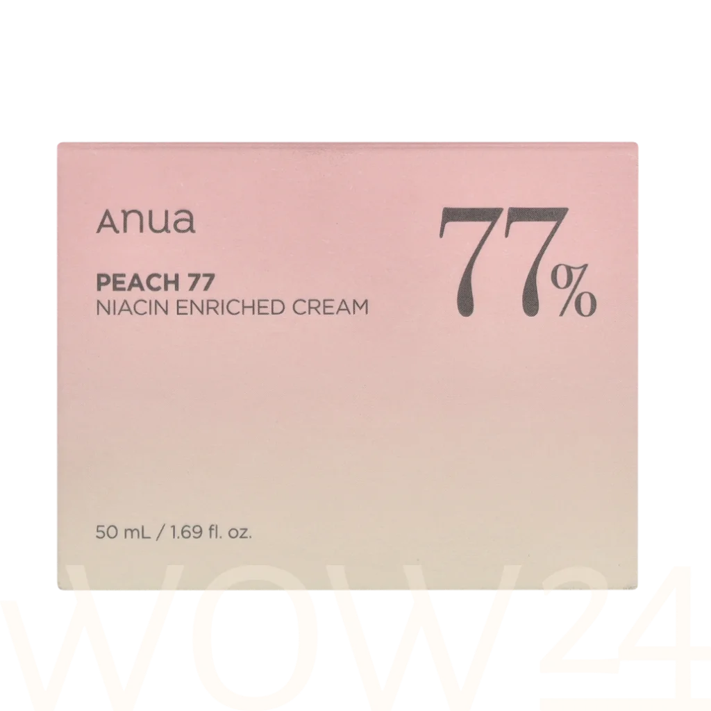 Anua Peach Niacin Enriched Cream 50ml dieninis kremas