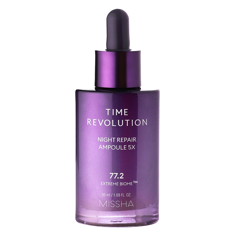 Missha Time Revolution Night Repair Ampoule 5X 50ml Veido serumas