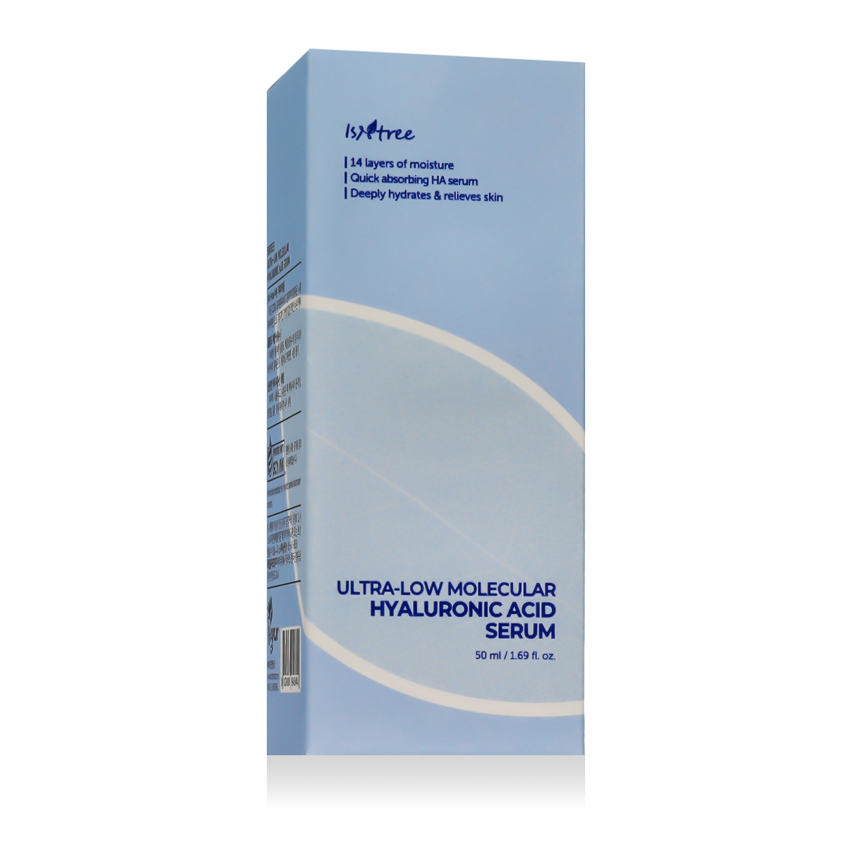 Isntree Ultra-Low Molecular Hyaluronic Acid Serum 50ml Veido serumas