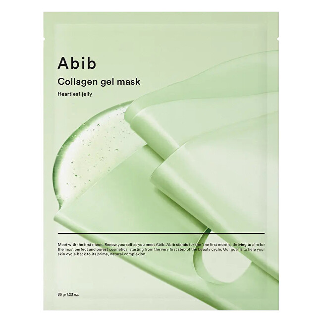 Abib Collagen Gel Mask Heartleaf Jelly 35g Veido kaukė