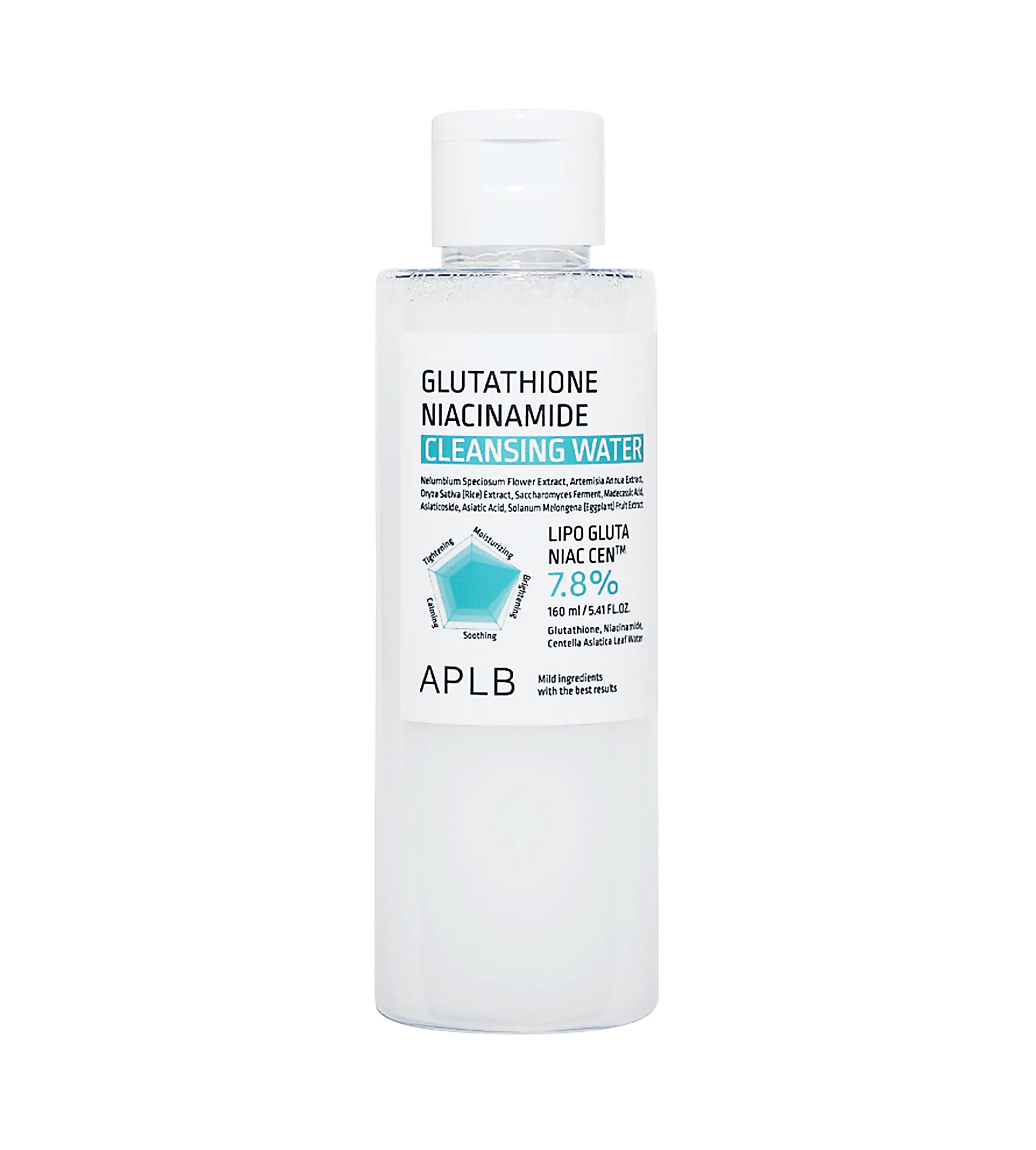 APLB Glutathione Niacinamide Cleansing Water 160ml valomasis vanduo veidui