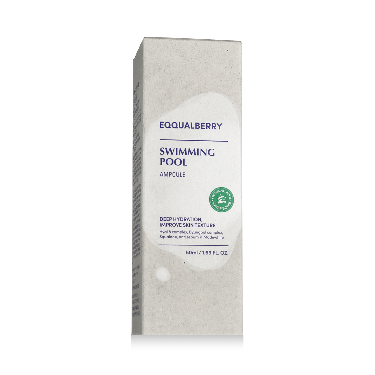 Eqqualberry Swimming Pool Ampoule 50ml Veido serumas