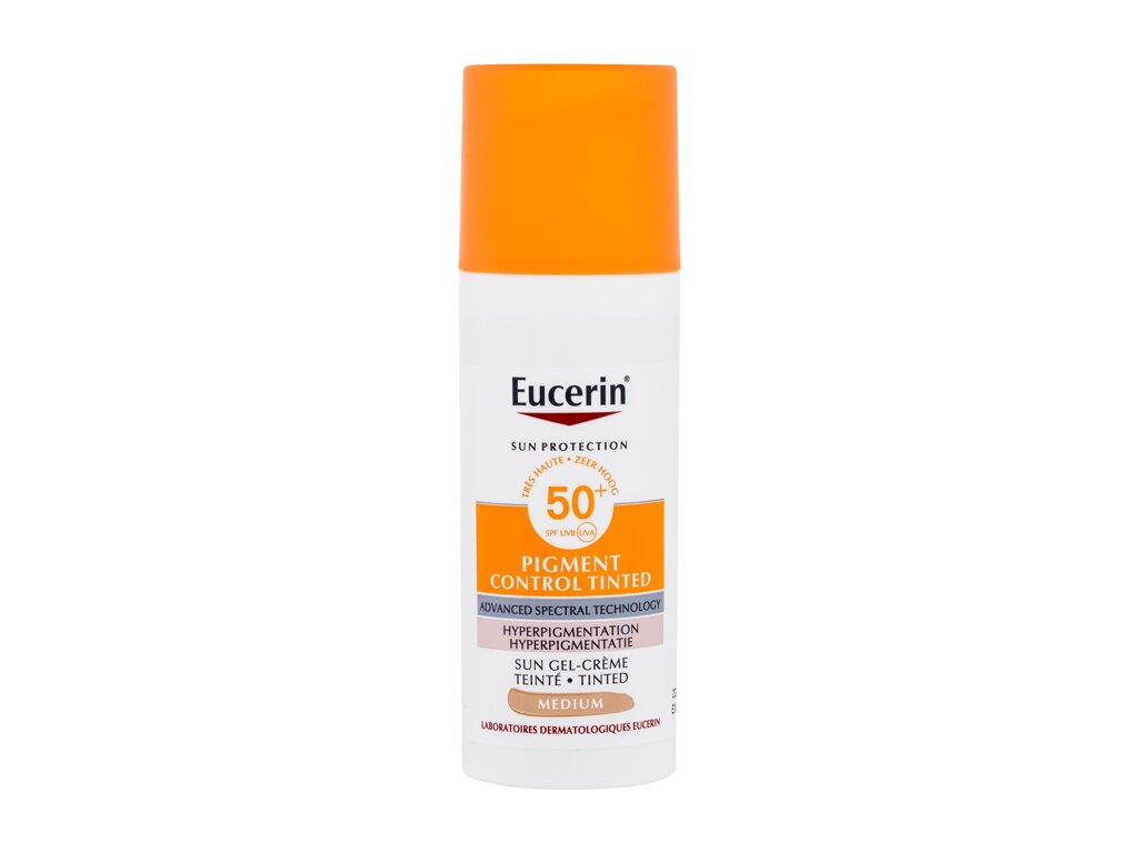 Eucerin Sun Protection Pigment Control Tinted Gel-Cream 50ml veido apsauga