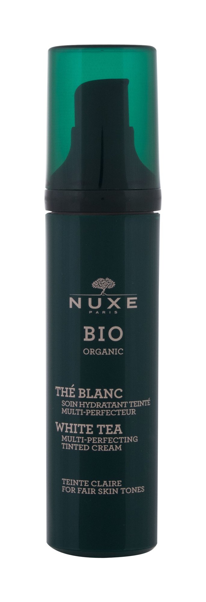 Nuxe Bio Organic White Tea Tinted Cream 50ml dieninis kremas