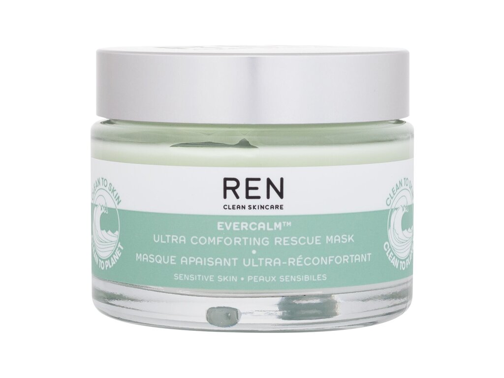 Ren Clean Skincare Evercalm Ultra Comforting Rescue 50ml Veido kaukė