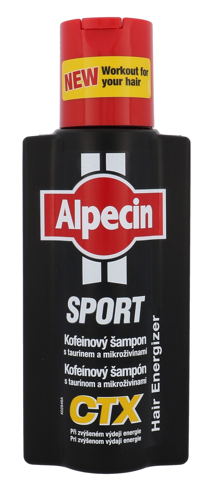 Alpecin Sport Coffein CTX 250ml šampūnas