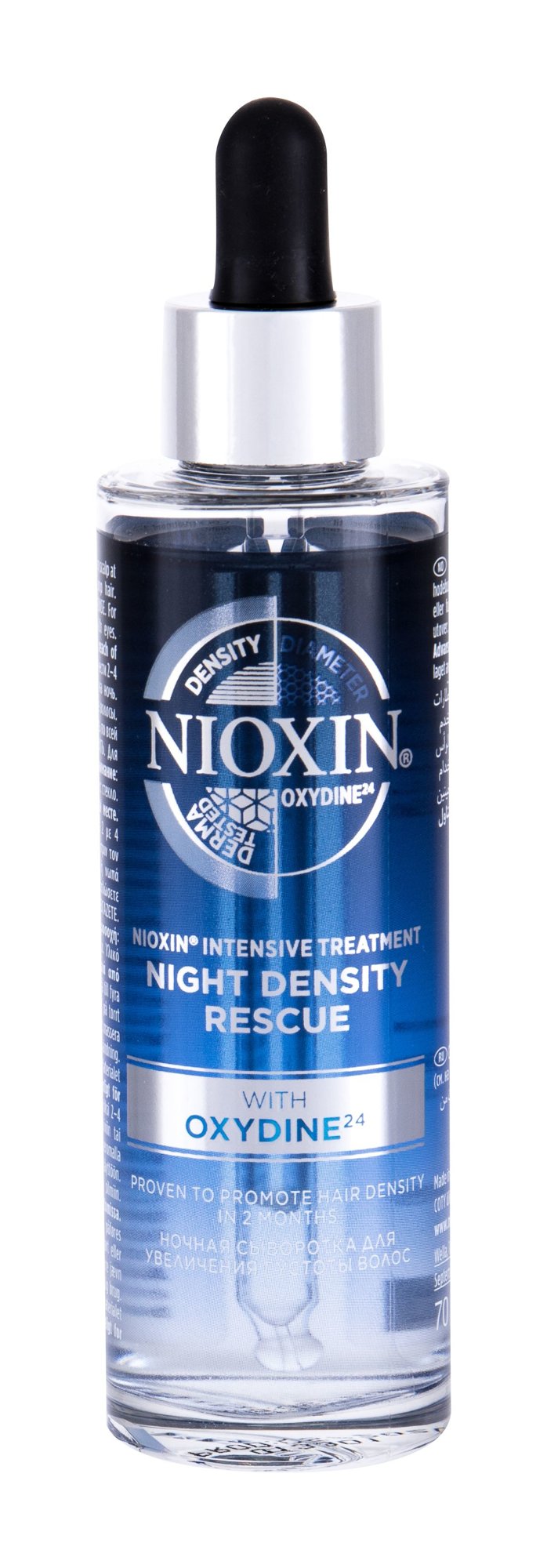 Nioxin Intesive Treatment Night Density Rescue 70ml plaukų serumas