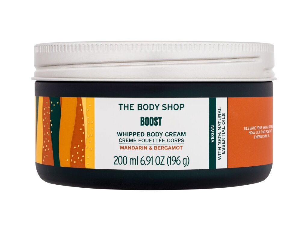 The Body Shop  Boost Whipped Body Cream 200ml kūno kremas