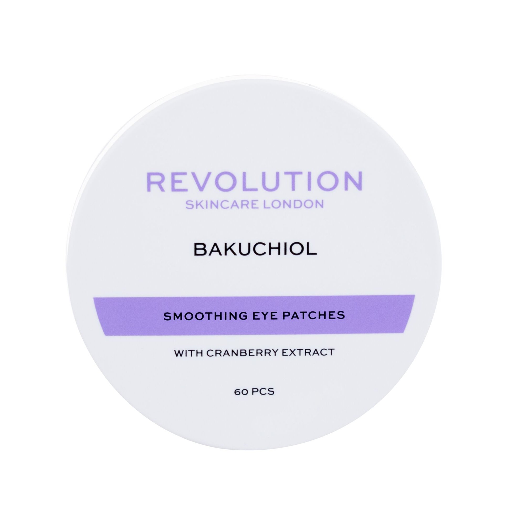 Revolution Skincare Bakuchiol Smoothing Eye Patches 60vnt paakių kaukė