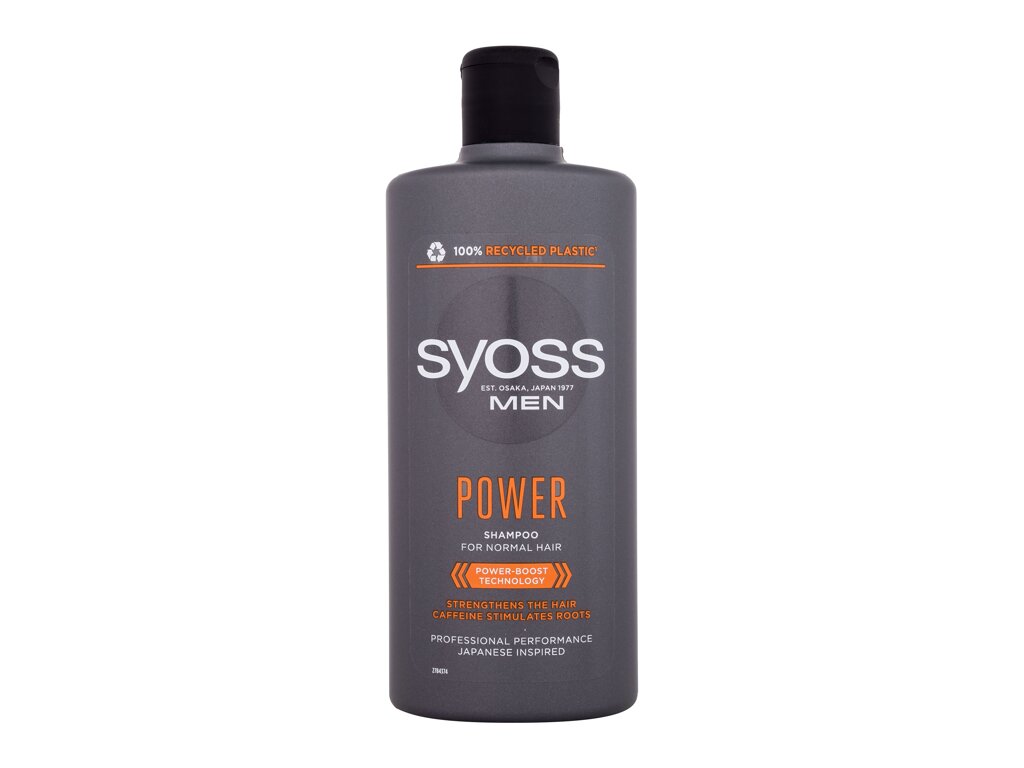 Syoss Men Power Shampoo 440ml šampūnas