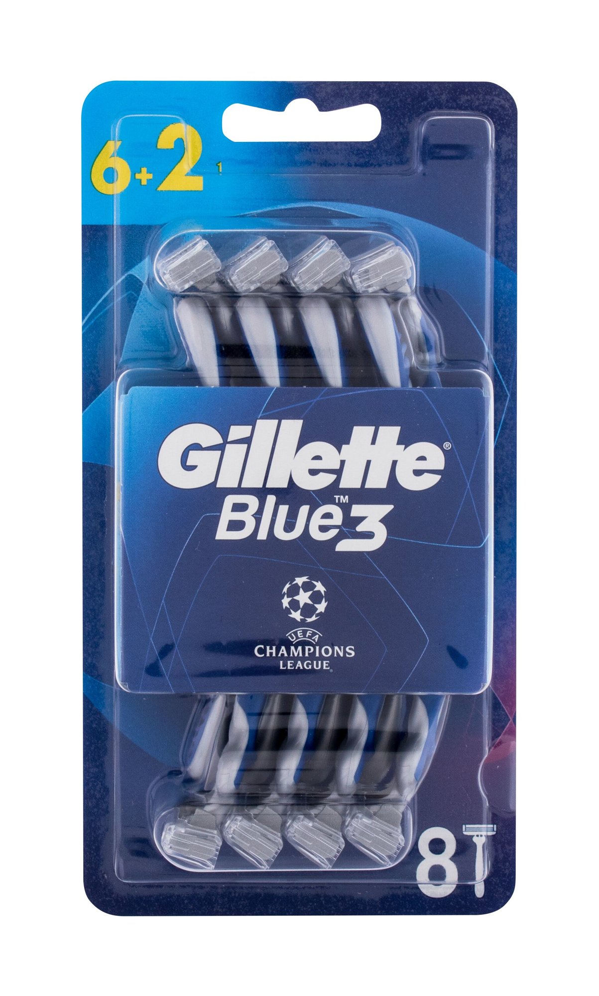 Gillette Blue3 Comfort 8vnt skustuvas