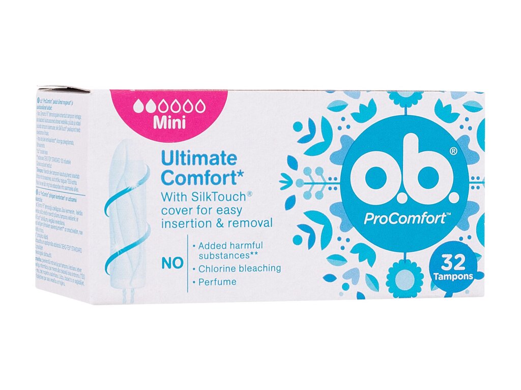 o.b. ProComfort Mini 32vnt Moterims Tampon