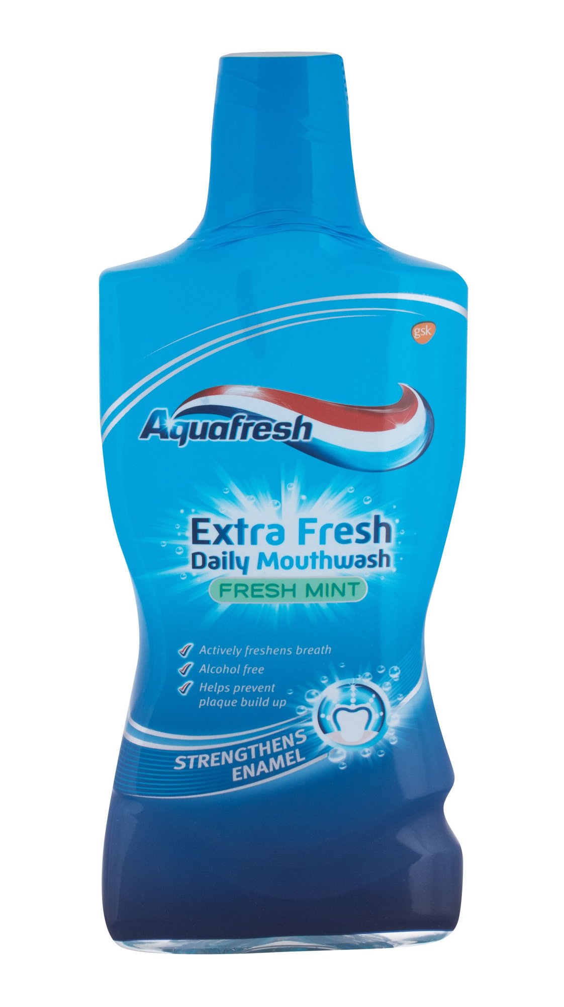 Aquafresh Extra Fresh Fresh Mint 500ml dantų skalavimo skystis