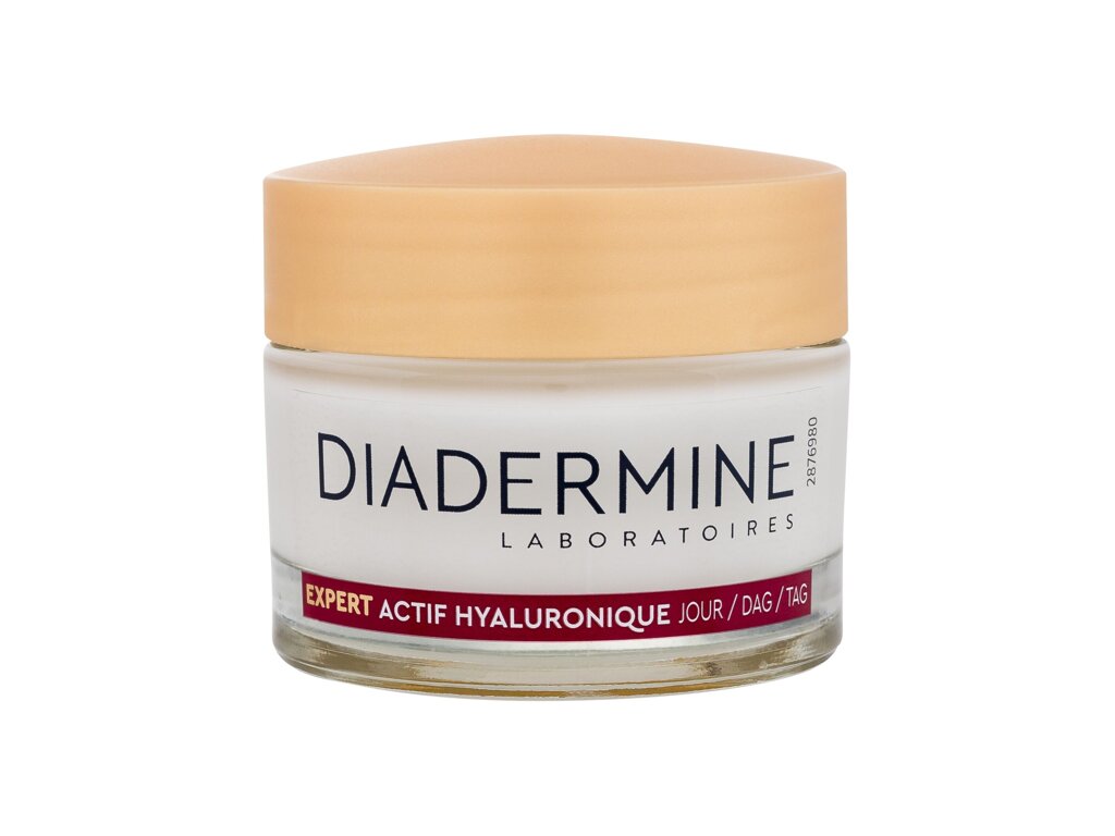 Diadermine Expert Actif Hyaluronique Day Cream 50ml dieninis kremas (Pažeista pakuotė)