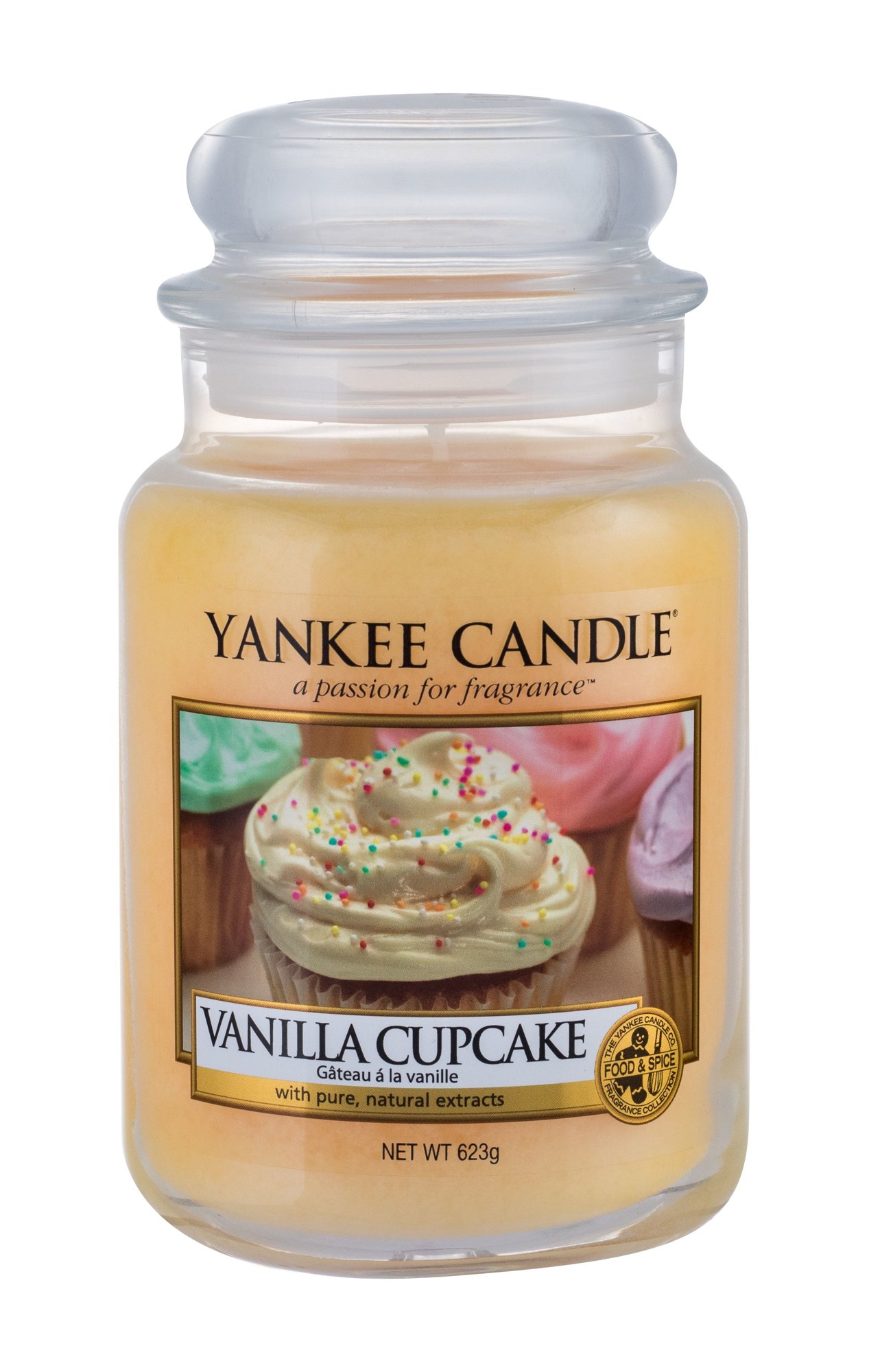 Yankee Candle Vanilla Cupcake 623g kvepianti žvakė