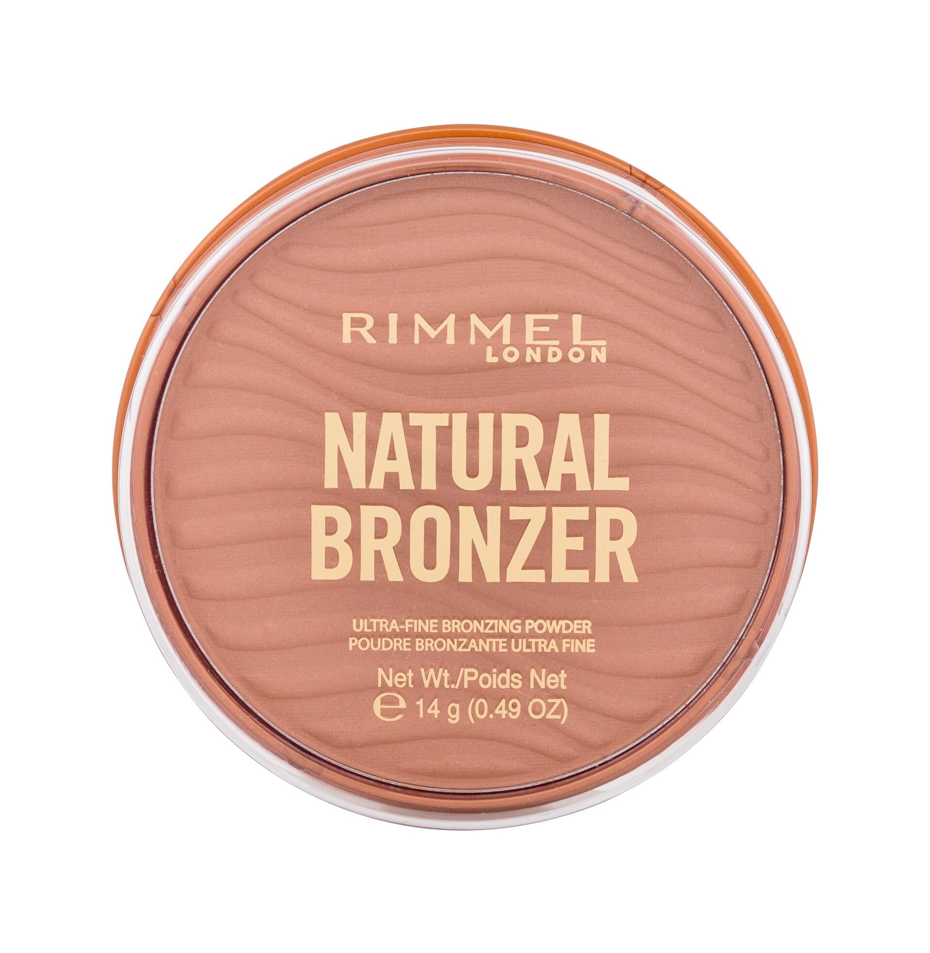 Rimmel London Natural Bronzer Ultra-Fine Bronzing Powder 14g tamsintojas