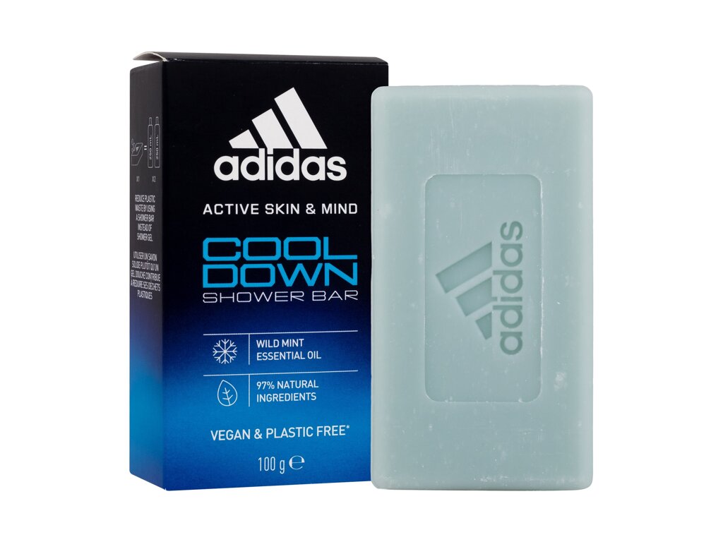 Adidas Cool Down Shower Bar 100g muilas