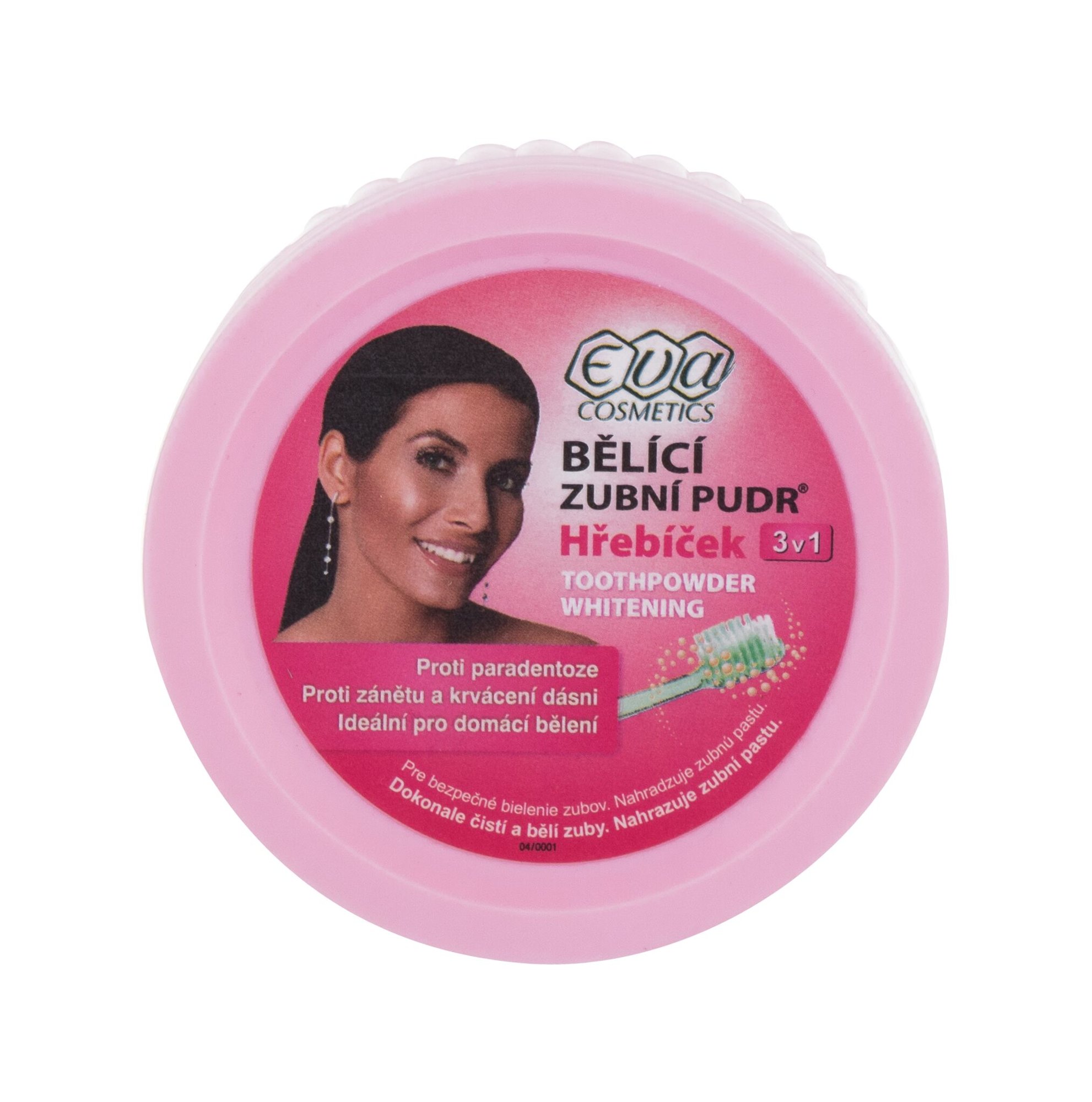 Eva Cosmetics Whitening Toothpowder Clove 30g dantų balinimui